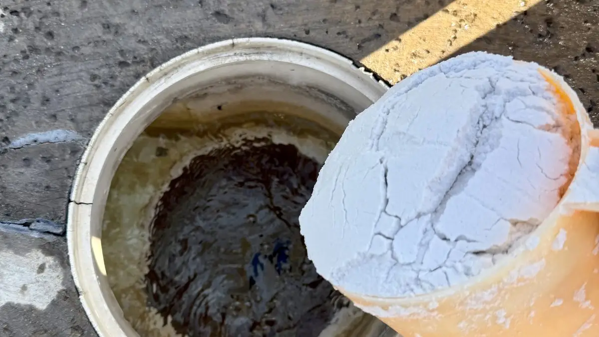 pool-heater-scale-heat-exchanger - Pool Time Hard-water calcium scale that builds up inside a Riverside pool heater